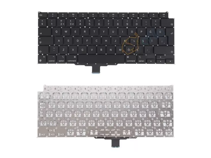 Apple MacBook Air 13 inch M1 A2337 2020 Notebook Klavye Siyah TR