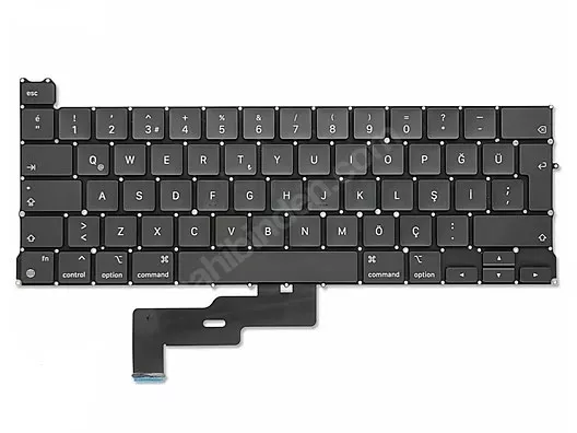 Apple MacBook Pro 13’’ M1 A2338 Notebook Klavye Siyah TR